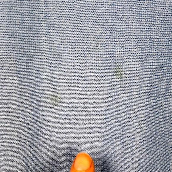 MAGASCHONI Wool Blend Sweater Blue Lightweight Longer Length XL Cozycore - Picture 3 of 12